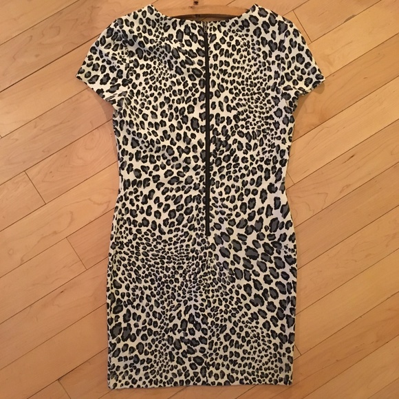 Forever 21 cheetah body-con dress, size L - Picture 2 of 8